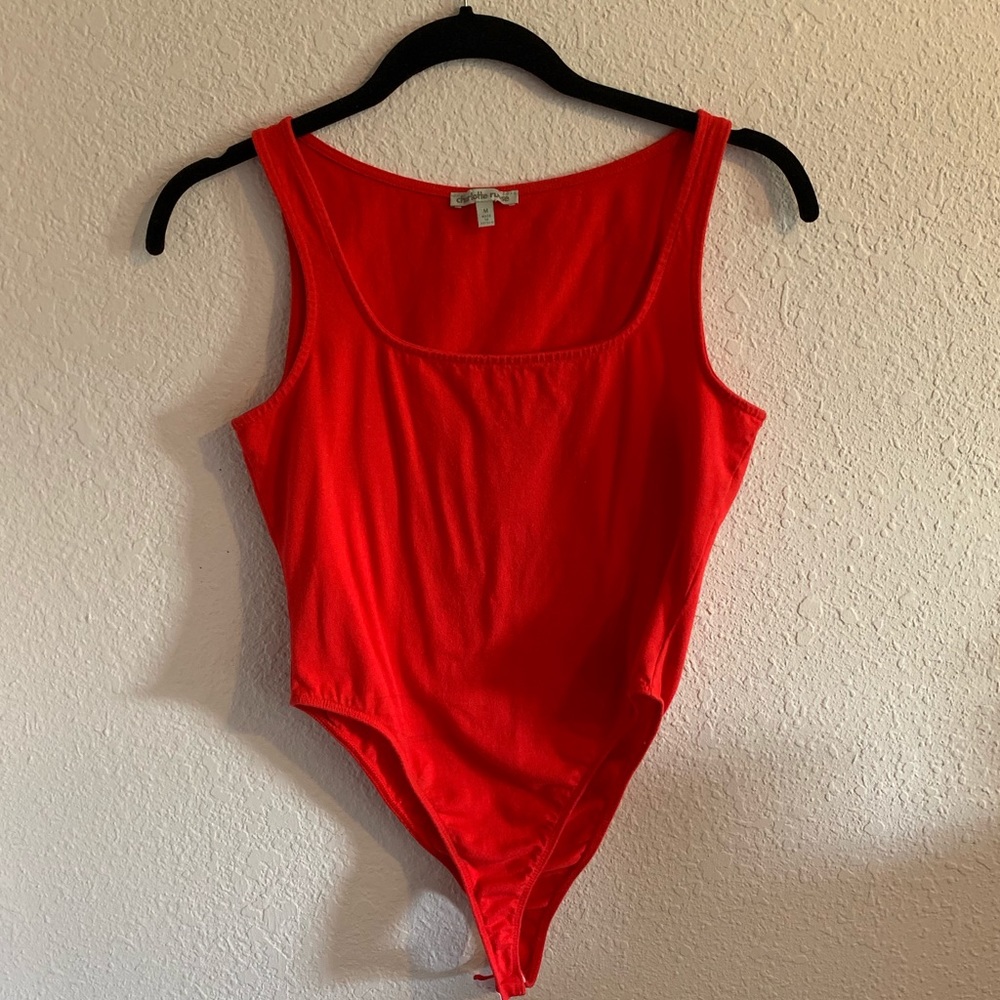 Electric Red Bodysuit